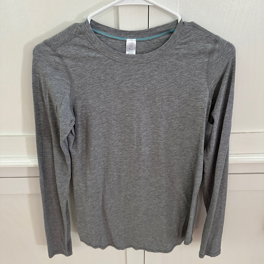Grey Ivivva Girls Athletic Top